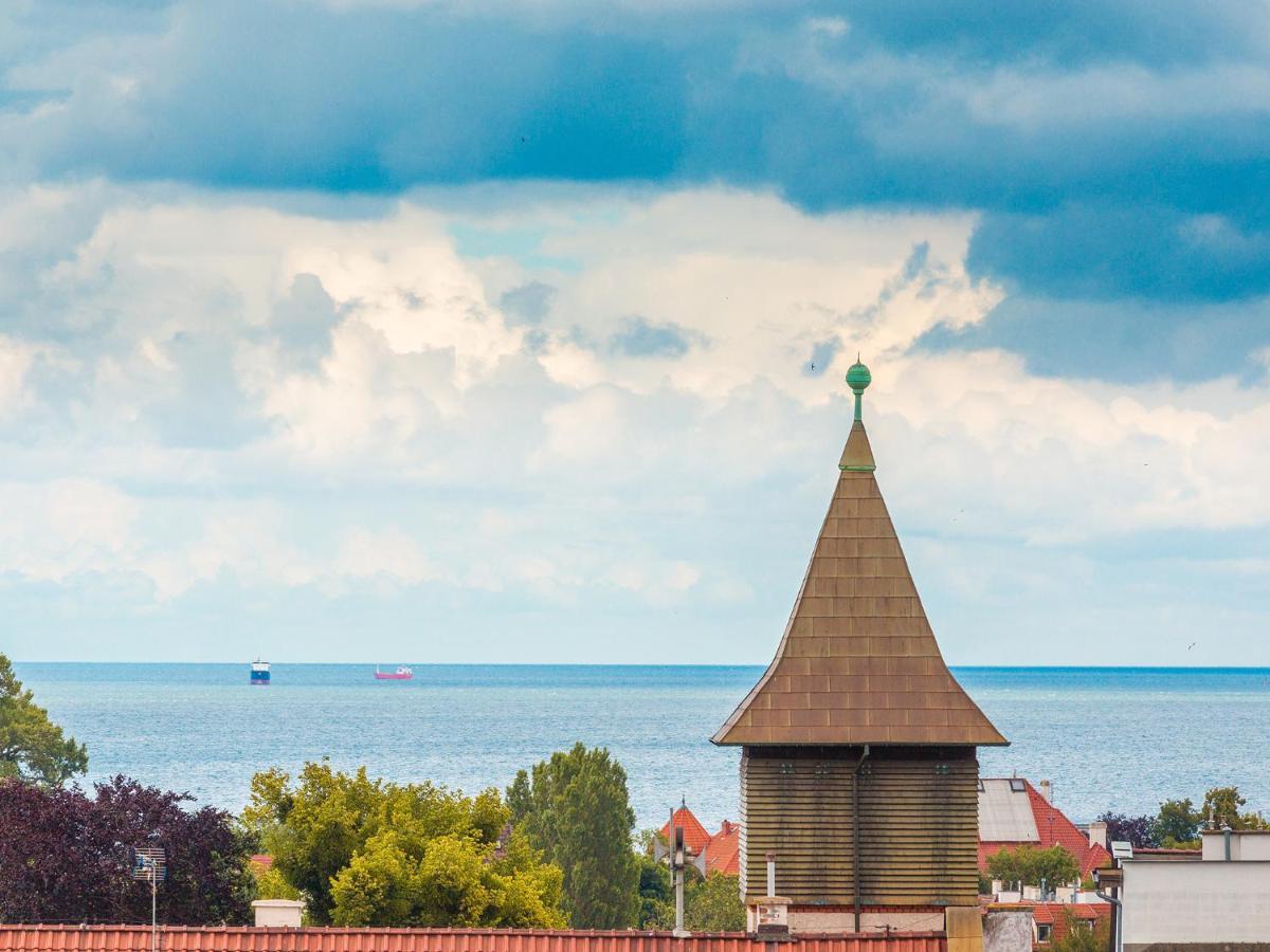 Sloneczne Studio Z Widokiem Na Morze Sopot Exteriör bild