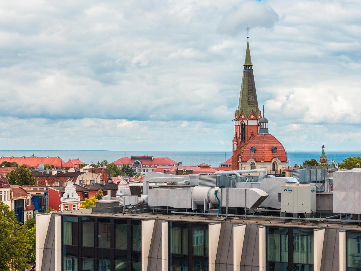 Sloneczne Studio Z Widokiem Na Morze Sopot Exteriör bild